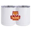 10 oz. White Stainless Steel Short Tumbler Thumbnail