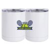 10 oz. White Stainless Steel Short Tumbler Thumbnail
