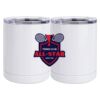 10 oz. White Stainless Steel Short Tumbler Thumbnail