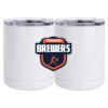 10 oz. White Stainless Steel Short Tumbler Thumbnail