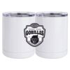 10 oz. White Stainless Steel Short Tumbler Thumbnail