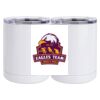 10 oz. White Stainless Steel Short Tumbler Thumbnail