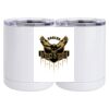 10 oz. White Stainless Steel Short Tumbler Thumbnail