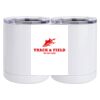 10 oz. White Stainless Steel Short Tumbler Thumbnail