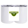10 oz. White Stainless Steel Short Tumbler Thumbnail