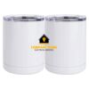 10 oz. White Stainless Steel Short Tumbler Thumbnail