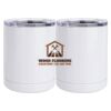 10 oz. White Stainless Steel Short Tumbler Thumbnail