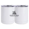10 oz. White Stainless Steel Short Tumbler Thumbnail