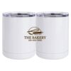 10 oz. White Stainless Steel Short Tumbler Thumbnail