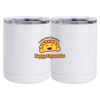 10 oz. White Stainless Steel Short Tumbler Thumbnail