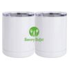 10 oz. White Stainless Steel Short Tumbler Thumbnail
