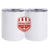 10 oz. White Stainless Steel Short Tumbler Thumbnail