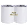 10 oz. White Stainless Steel Short Tumbler Thumbnail