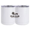 10 oz. White Stainless Steel Short Tumbler Thumbnail