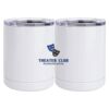 10 oz. White Stainless Steel Short Tumbler Thumbnail