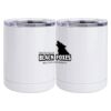 10 oz. White Stainless Steel Short Tumbler Thumbnail