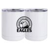 10 oz. White Stainless Steel Short Tumbler Thumbnail