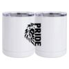 10 oz. White Stainless Steel Short Tumbler Thumbnail