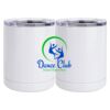 10 oz. White Stainless Steel Short Tumbler Thumbnail