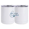 10 oz. White Stainless Steel Short Tumbler Thumbnail
