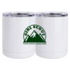 10 oz. White Stainless Steel Short Tumbler Thumbnail