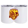 10 oz. White Stainless Steel Short Tumbler Thumbnail