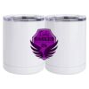 10 oz. White Stainless Steel Short Tumbler Thumbnail