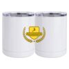 10 oz. White Stainless Steel Short Tumbler Thumbnail