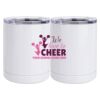 10 oz. White Stainless Steel Short Tumbler Thumbnail
