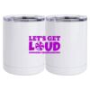 10 oz. White Stainless Steel Short Tumbler Thumbnail