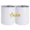 10 oz. White Stainless Steel Short Tumbler Thumbnail