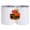 10 oz. White Stainless Steel Short Tumbler Thumbnail