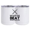 10 oz. White Stainless Steel Short Tumbler Thumbnail