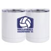 10 oz. White Stainless Steel Short Tumbler Thumbnail