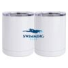 10 oz. White Stainless Steel Short Tumbler Thumbnail
