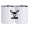 10 oz. White Stainless Steel Short Tumbler Thumbnail