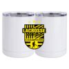 10 oz. White Stainless Steel Short Tumbler Thumbnail
