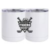 10 oz. White Stainless Steel Short Tumbler Thumbnail