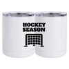 10 oz. White Stainless Steel Short Tumbler Thumbnail