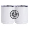 10 oz. White Stainless Steel Short Tumbler Thumbnail