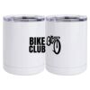 10 oz. White Stainless Steel Short Tumbler Thumbnail