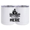 10 oz. White Stainless Steel Short Tumbler Thumbnail