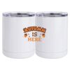 10 oz. White Stainless Steel Short Tumbler Thumbnail