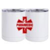 10 oz. White Stainless Steel Short Tumbler Thumbnail