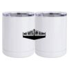 10 oz. White Stainless Steel Short Tumbler Thumbnail
