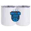 10 oz. White Stainless Steel Short Tumbler Thumbnail