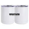 10 oz. White Stainless Steel Short Tumbler Thumbnail