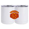 10 oz. White Stainless Steel Short Tumbler Thumbnail