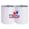 10 oz. White Stainless Steel Short Tumbler Thumbnail