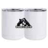 10 oz. White Stainless Steel Short Tumbler Thumbnail